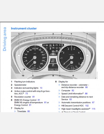 bmw x6 2010 owners manual